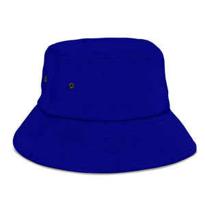 Navy Blue Breathable Head Gear, Sun Block, Fishing Hat, Casual, Unisex Bucket