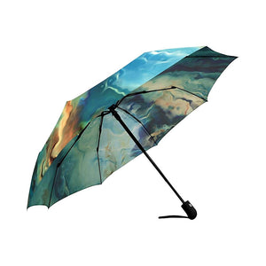 Oil Painting Auto-Foldable Umbrella (Model U04)