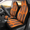 Orange Elephant Mandala Car Seat Covers,Car Seat Covers Pair,Car Seat Protector,Car Accessory,Front Seat Covers,Seat Cover for Car,
