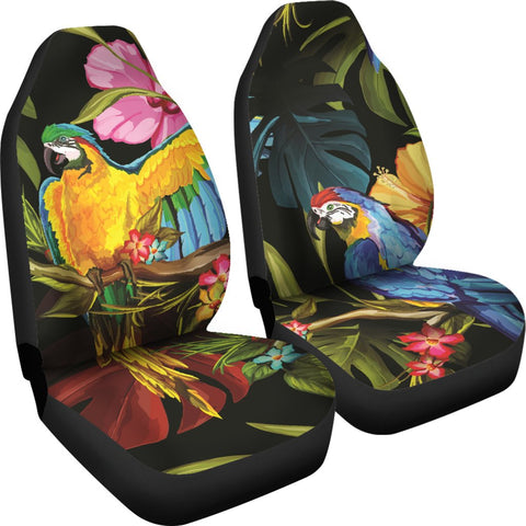 Image of Parrot Car Seat Covers,Car Seat Covers Pair,Car Seat Protector,Car Accessory,Front Seat Covers,Seat Cover for Car
