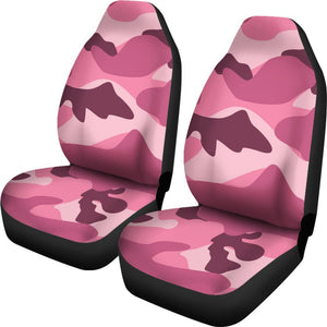 Pink Camouflage Car Seat Covers,Car Seat Covers Pair,Car Seat Protector,Car Accessory,Front Seat Covers,Seat Cover for Car