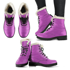 Pink Vegan Leather Classic Boot, Custom Boots,Boho Chic boots,Spiritual Combat Style Boots, Rain Boots,Hippie,Combat Style Boots