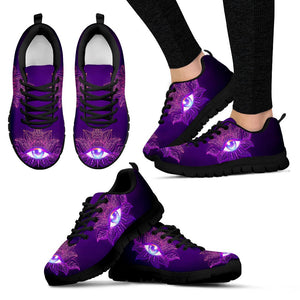 Purple All Seeing Eye Casual Shoes, Shoes Shoes,Running Custom Shoes, Kids Shoes,Top Shoes,Running Mens, Athletic Sneakers,Kicks Sports Wear