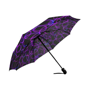 Purple Bubble Unisex Umbrella, Custom Rain Umbrella,Rain Gear Weather,Colorful,Custom Umbrella