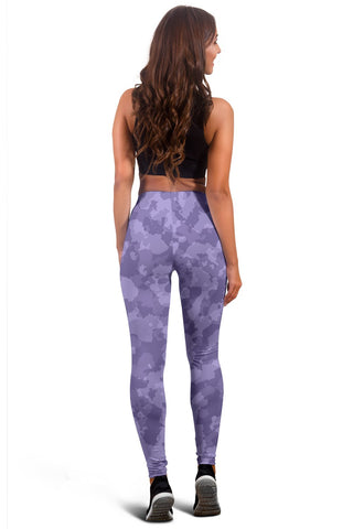 Image of Purple Camo Spandex Tights, Activewear Leggings,Womens Leggings,workout leggings,Casual Leggings,yoga leggings,Leggings For Home,Gyms