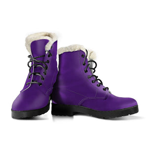 Purple Classic Boot, Custom Boots,Boho Chic boots,Spiritual Combat Style Boots, Rain Boots,Hippie,Combat Style Boots