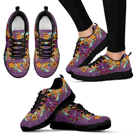 Image of Purple Colorful Peace Low Top Shoes, Shoes,Training Shoes, Top Shoes,Running Kids Shoes, Custom Shoes, Shoes Casual Shoes, Athletic Sneakers