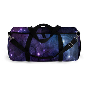 Purple Galaxy Universe Duffel Bag, Weekender Bags/ Baby Bag/ Travel Bag/