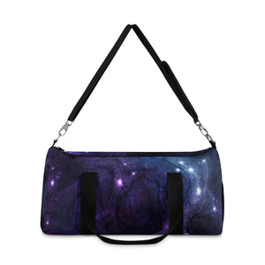 Purple Galaxy Universe Duffel Bag, Weekender Bags/ Baby Bag/ Travel Bag/