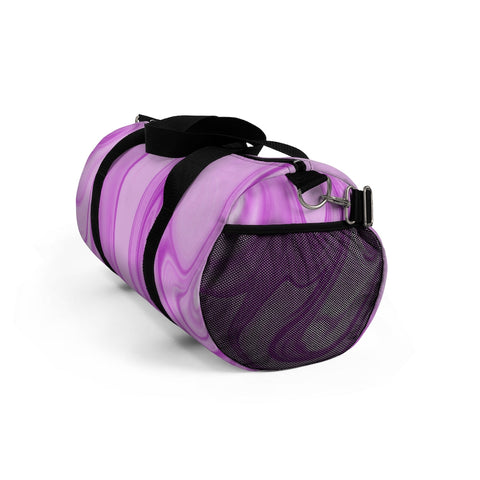 Image of Purple Marble Swirl Duffel Bag, Weekender Bags/ Baby Bag/ Travel Bag/ Hospital