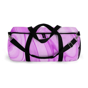 Purple Marble Swirl Duffel Bag, Weekender Bags/ Baby Bag/ Travel Bag/ Hospital