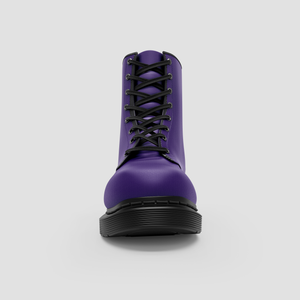 Purple Vegan Boots for Wo , Stylish Classic Crafted Footwear , Ideal