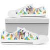 Rainbow Horse Streetwear,Low Tops Sneaker, High Quality,Handmade Crafted, Hippie, Spiritual, Canvas Shoes,High Quality, Multi Colored