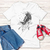 Raven Moon Unisex T,Shirt, Mens, Womens, Short Sleeve Shirt, Graphic Tee, Street