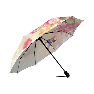 Realistic Watercolor Painting Auto-Foldable Umbrella (Model U04)