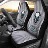Rocker Skull Car Seat Covers,Car Seat Covers Pair,Car Seat Protector,Front Seat Covers,Seat Cover for Car, 2 Front Car Seat Covers