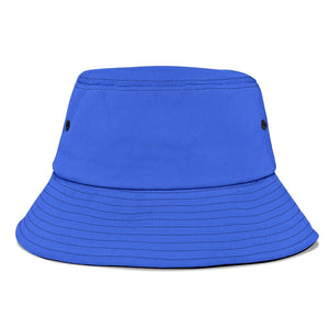 Royal Blue Breathable Head Gear, Sun Block, Fishing Hat, Casual, Unisex Bucket