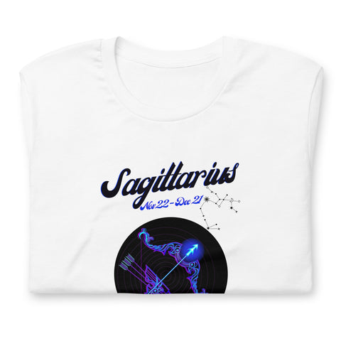 Image of Sagittarius Zodiac Unisex T,Shirt, Mens, Womens, Short Sleeve Shirt, Graphic