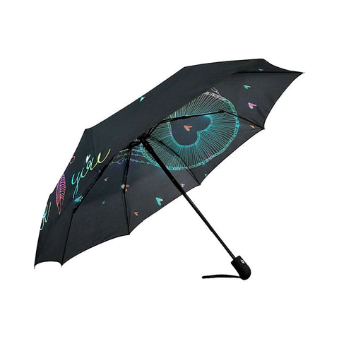 Image of Sparkling Dream Catcher with Heart Auto-Foldable Umbrella (Model U04)
