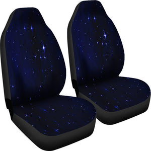 Starry Galaxy Night 2 Front Car Seat Covers Car Seat Covers,Car Seat Covers Pair,Car Seat Protector,Car Accessory,Front Seat Covers