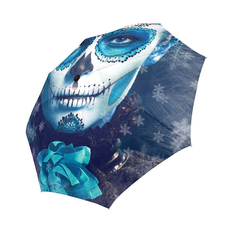 Image of Sugar Skull Girl Auto-Foldable Umbrella (Model U04)