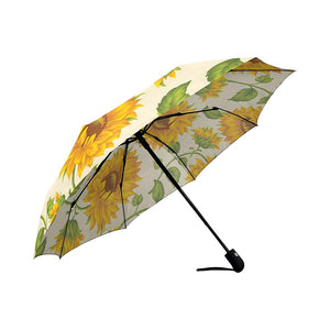 Sunflowers Auto-Foldable Umbrella (Model U04)