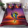 Sunset Parrot Bedding Coverlet, Twin Duvet Cover,Multi Colored,Quilt Cover,Bedroom Set,Bedding Set,Pillow Cases Doona Cover, Comforter Cover