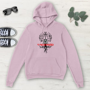 Synchronized Tree Of Life All Seeing Eye Classic Unisex Pullover Hoodie, Mens,