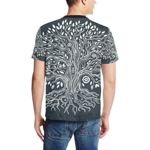 Image of Tree Of Life Unisex Tshirt, Unisex T Shirt, Mens, Womens, Short Sleeve Shirt, Graphic Tee