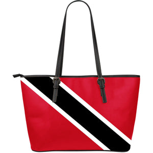 Trinidad and Tobago - Large Leather Tote Bag