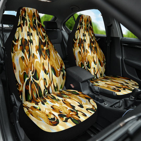 Image of Urban Style Front Seat Protectors, Trendy Car Accessories, Modern Seat Covers