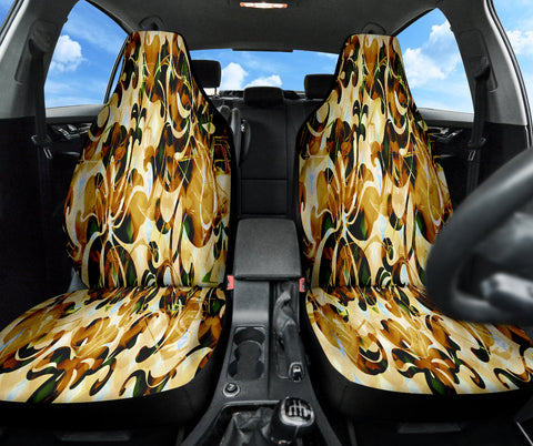 Image of Urban Style Front Seat Protectors, Trendy Car Accessories, Modern Seat Covers