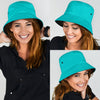 Turquoise Outdoor Accessories, Breathable Head Gear, Sun Block, Fishing Hat,