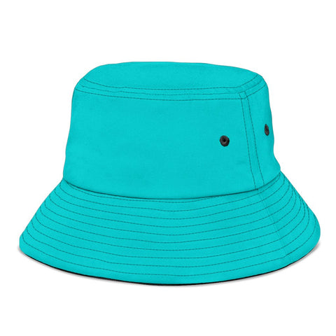 Image of Turquoise Outdoor Accessories, Breathable Head Gear, Sun Block, Fishing Hat,