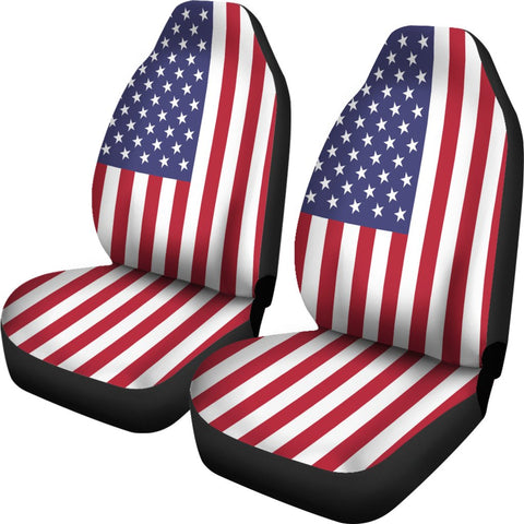 Image of USA Car Seat Covers,Car Seat Covers Pair,Car Seat Protector,Car Accessory,Front Seat Covers,Seat Cover for Car, 2 Front Car Seat Covers
