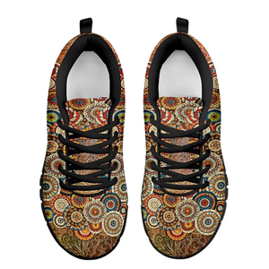 Vintage Multicolored Paisley Casual Shoes, Kids Shoes, Custom Shoes, Colorful,Artist Shoes,Running Low Top Shoes, Shoes,Training Shoes
