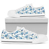 White And Blue Butterfly Canvas Shoes,High Quality,Streetwear,Multi Colored,Spiritual, Hippie, Low Tops Sneaker,Bright Colorful,Mandala shoe