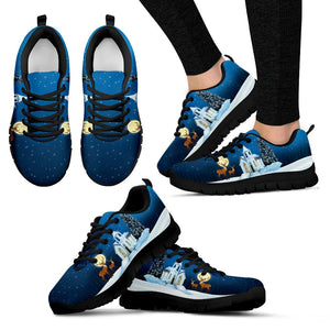 Winter Christmas Custom Shoes, Womens, Mens, Low Top Shoes, Shoes,Running Athletic Sneakers,Kicks Sports Wear, Shoes