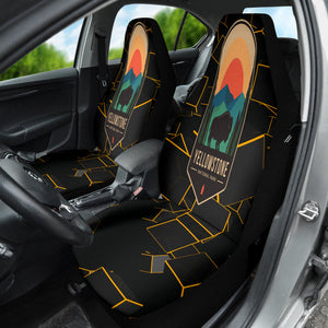 Yellowstone Inspired Car Seat Covers, Front Protectors, Nature Car Decor, Scenic