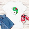 Yin Yang Flower Garden Unisex T,Shirt, Mens, Womens, Short Sleeve Shirt, Graphic