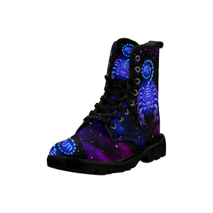 Zodiac Scorpio Womens Custom Boots,Boho Chic Boots,Spiritual , Rain Boots,Hippie