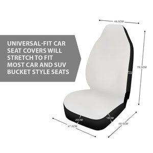 Galaxy Print Car Seat Covers, Space,Themed Mandala Design, Vehicle Seat