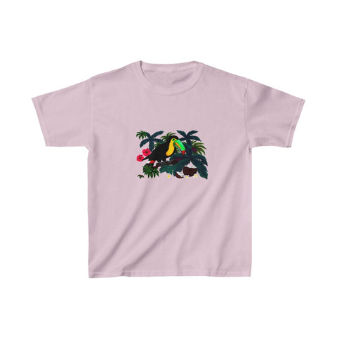 Image of Tropical Parrot Kids Heavy Cotton™ Tee