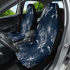 Alchemy Floral Pattern Front Car Seat Covers, Mystical Flower Car Seat
