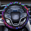 Colorful Floral Mandala Boho Chic Steering Wheel Cover, Car Accessories, Car