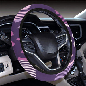 Purple Abstract Stripes Steering Wheel Cover, Car Accessories, Car decoration,