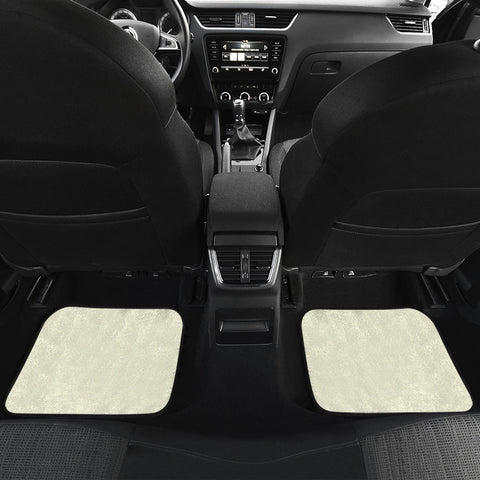 Image of beige Car Mats Back/Front, Floor Mats Set, Car Accessories