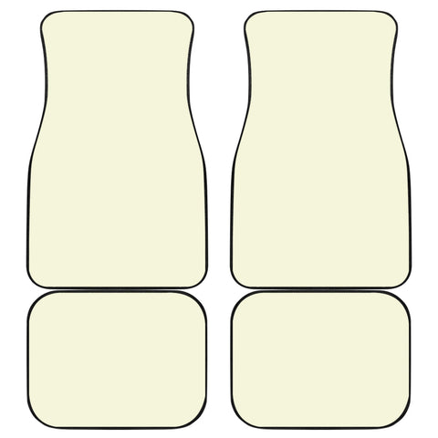 Image of beige Car Mats Back/Front, Floor Mats Set, Car Accessories