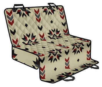 Bohemian Pattern with Boho Chic Ethnic Aztec Designs , Abstract Car Back Seat