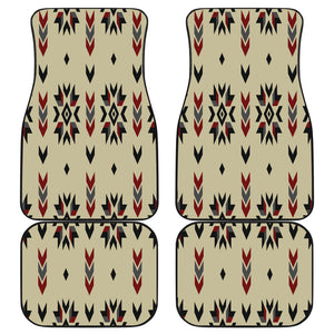 bohemian pattern Boho Chic Ethnic Aztec Patterns Car Mats Back/Front, Floor Mats